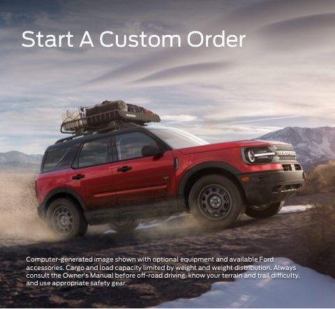 Start a custom order | Briarwood Ford in Saline MI