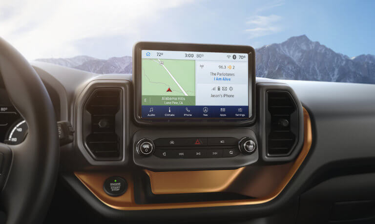 2024 Ford Bronco Sport infotainment system