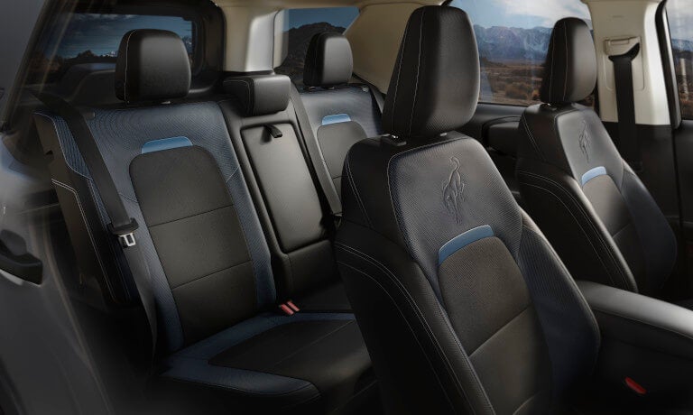 2026 Ford Bronco interior seating