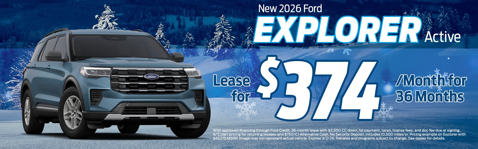 2026 Ford Explorer | Briarwood Ford 